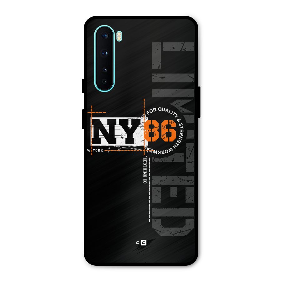 New York Limited Metal Back Case for OnePlus Nord