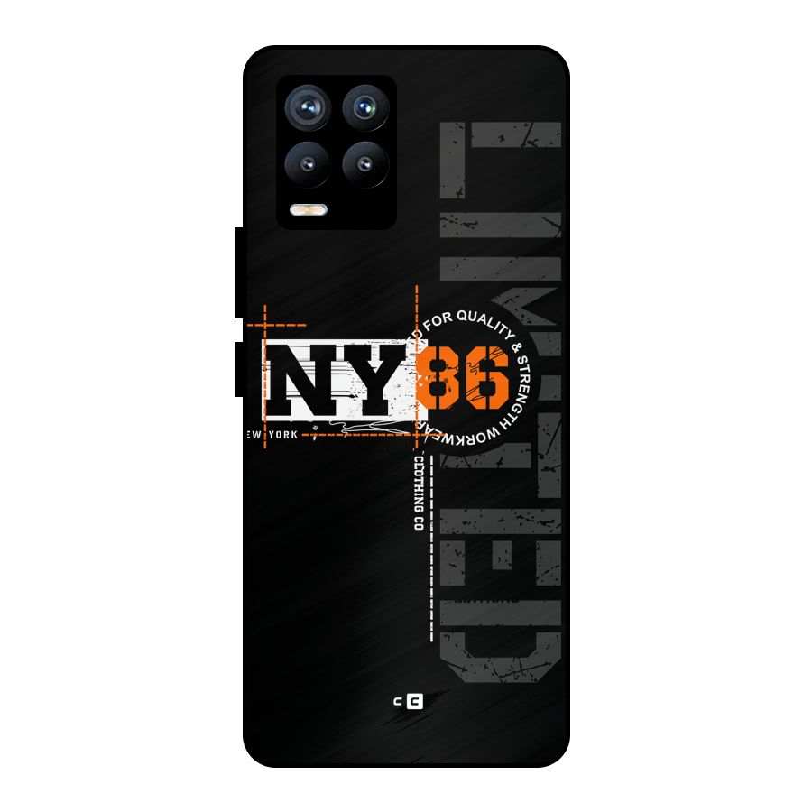 New York Limited Metal Back Case for Realme 8 Pro