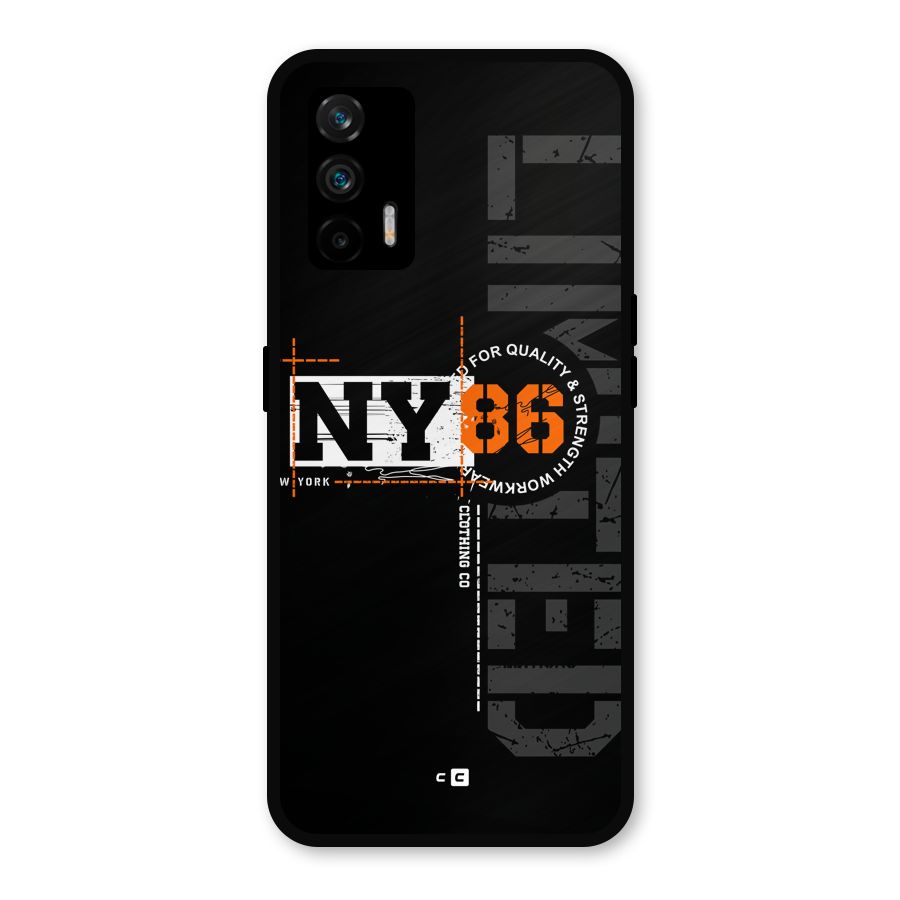 New York Limited Metal Back Case for Realme GT 5G