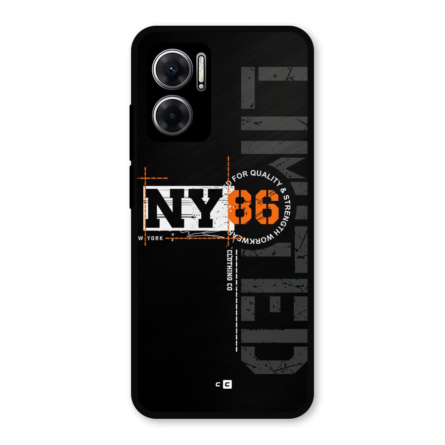 New York Limited Metal Back Case for Redmi 11 Prime 5G
