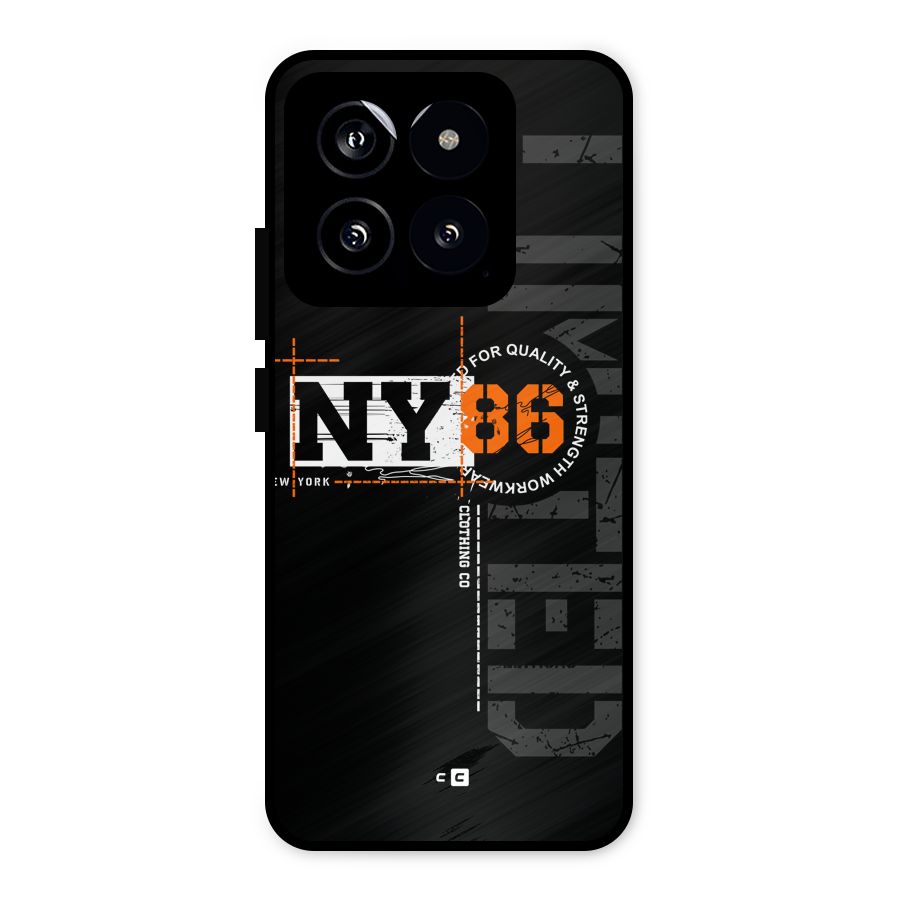 New York Limited Metal Back Case for Xiaomi 14