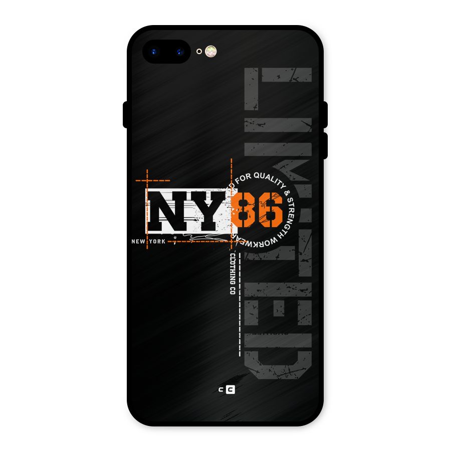 New York Limited Metal Back Case for iPhone 7 Plus