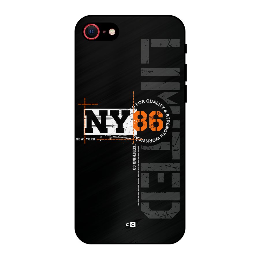 New York Limited Metal Back Case for iPhone SE 2022