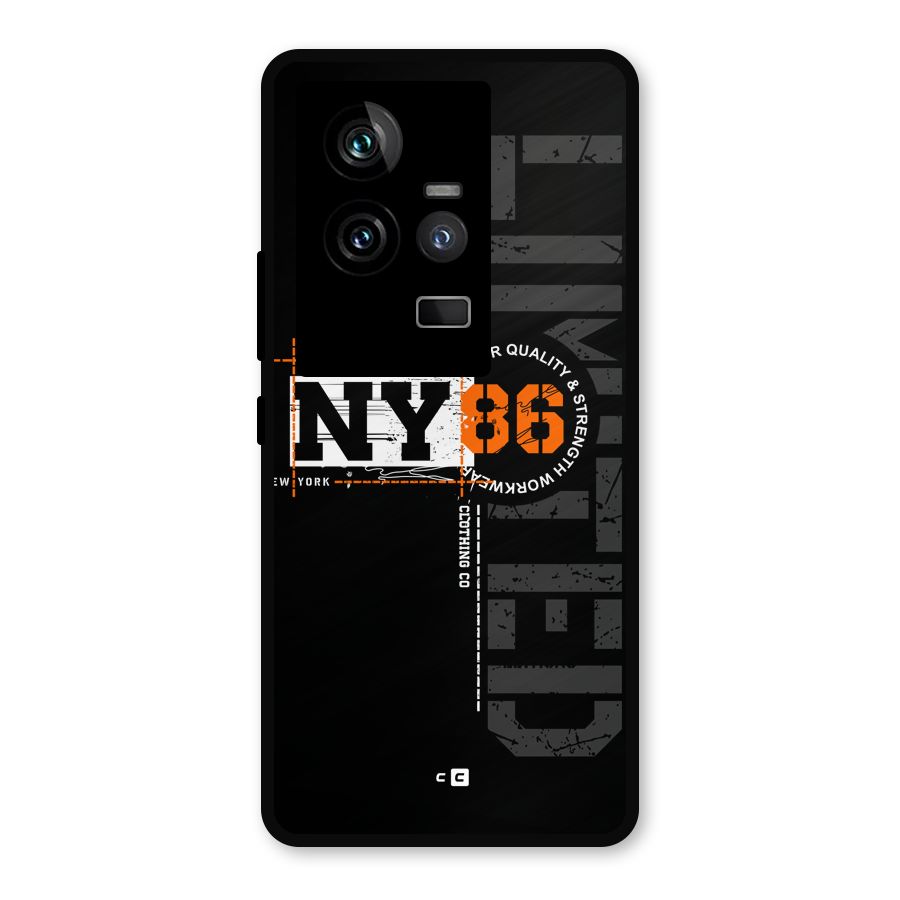 New York Limited Metal Back Case for iQOO 11 5G