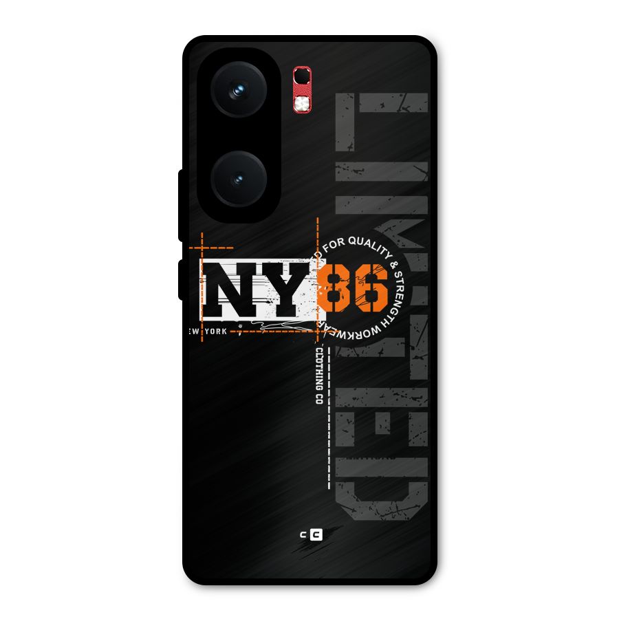 New York Limited Metal Back Case for iQOO Neo 9 Pro
