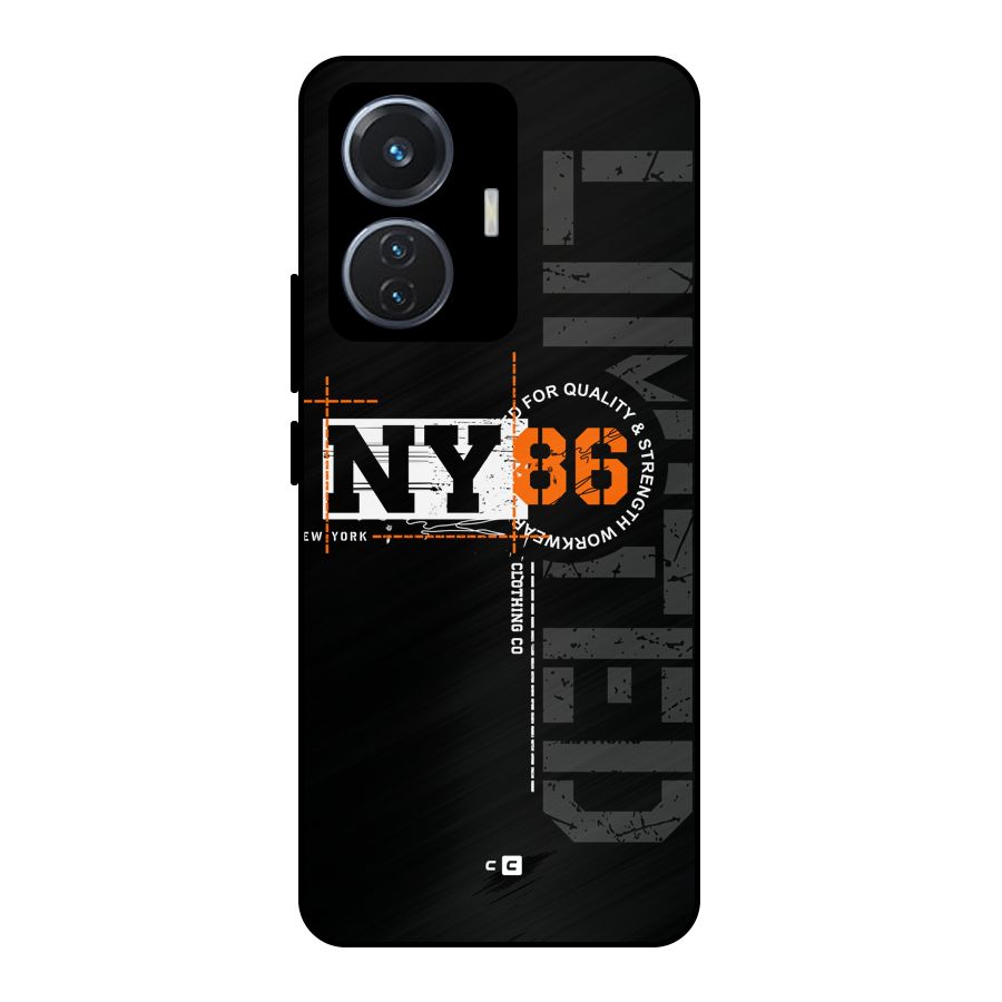 New York Limited Metal Back Case for iQOO Z6 44W