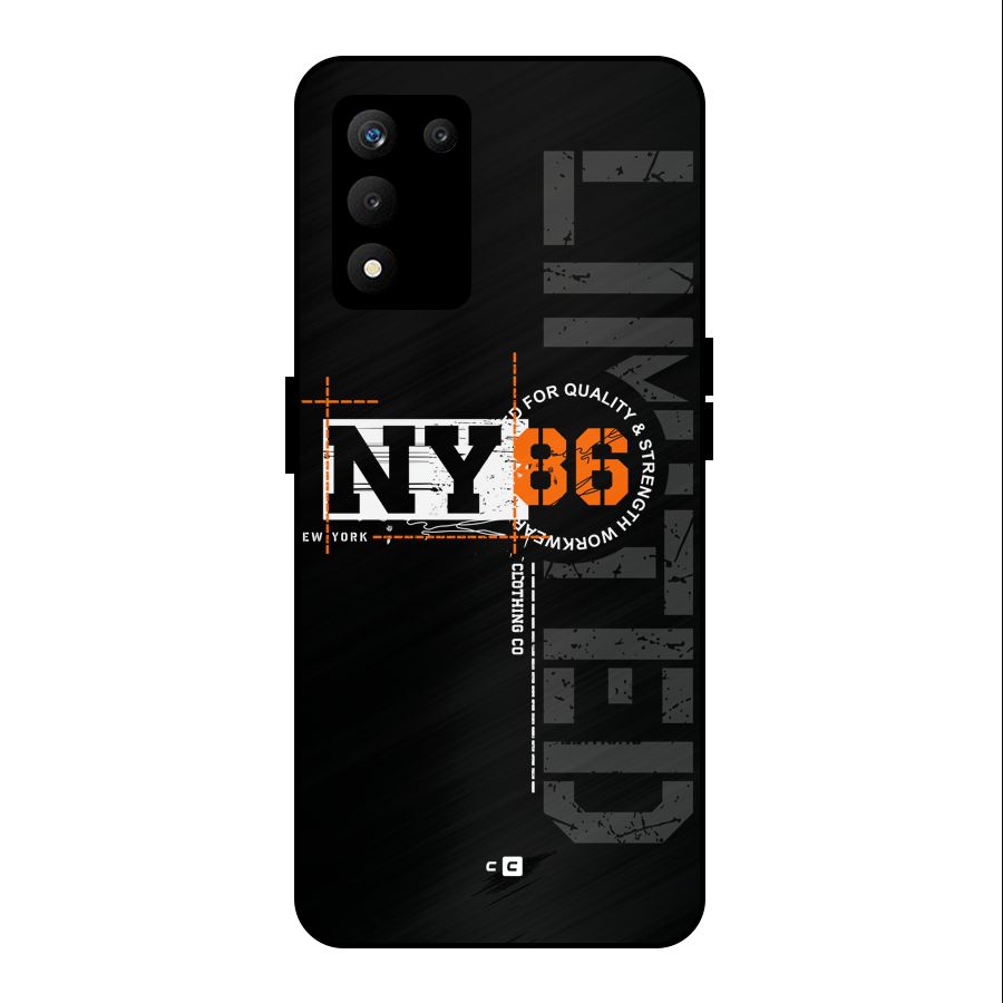 New York Limited Metal Back Case for realme 9 5G SE
