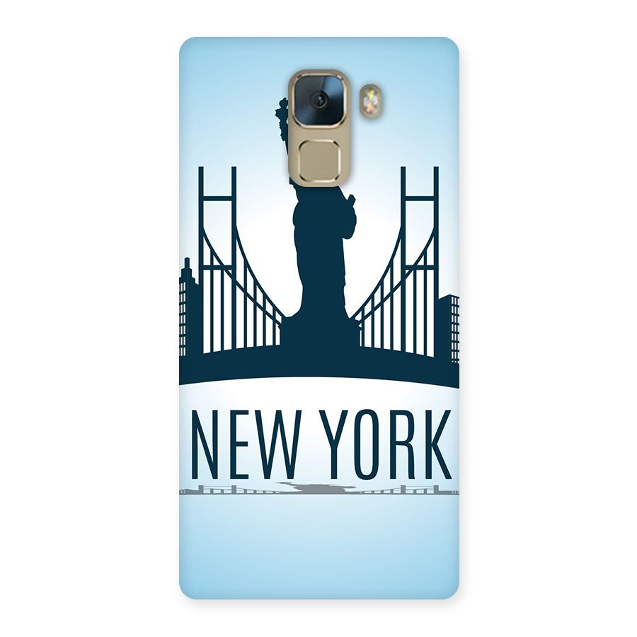New York Skyline Back Case for Huawei Honor 7