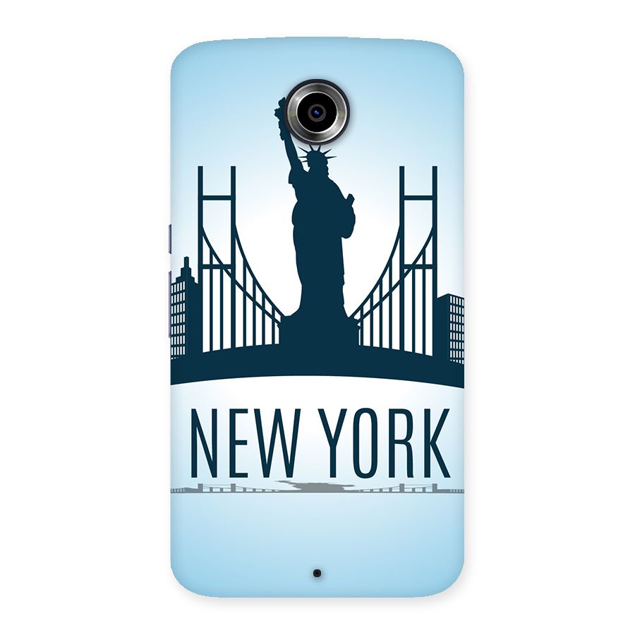 New York Skyline Back Case for Nexsus 6