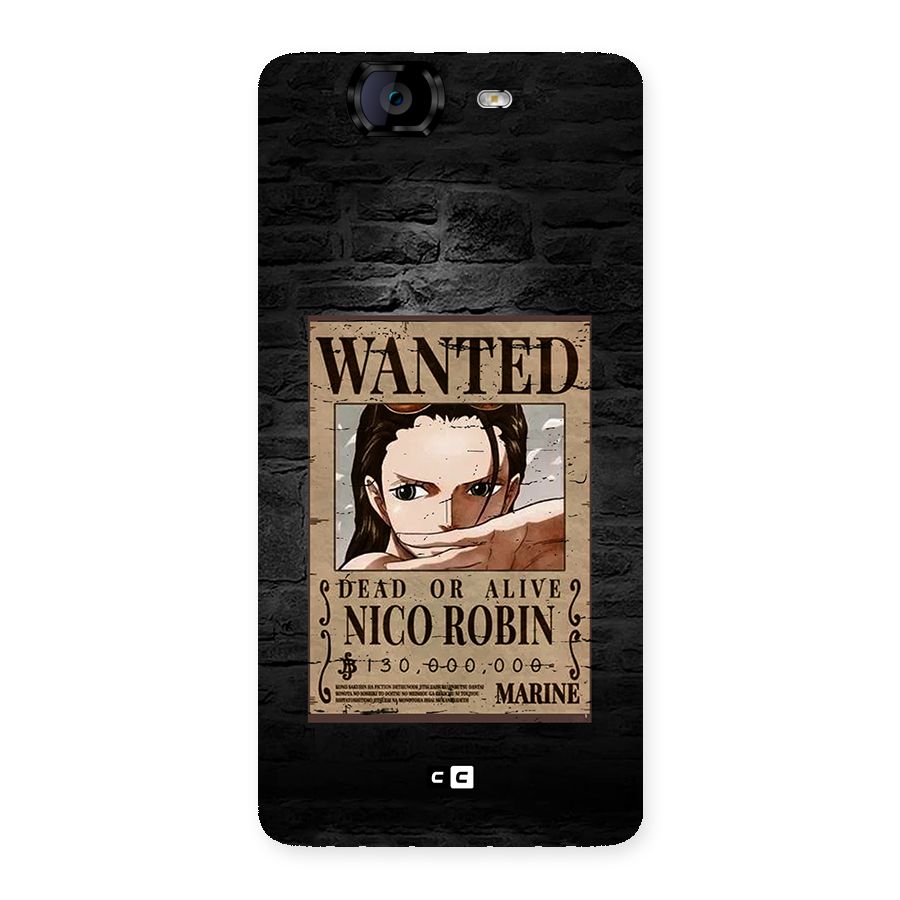 Nico Robin Wanted Back Case for Canvas Knight A350