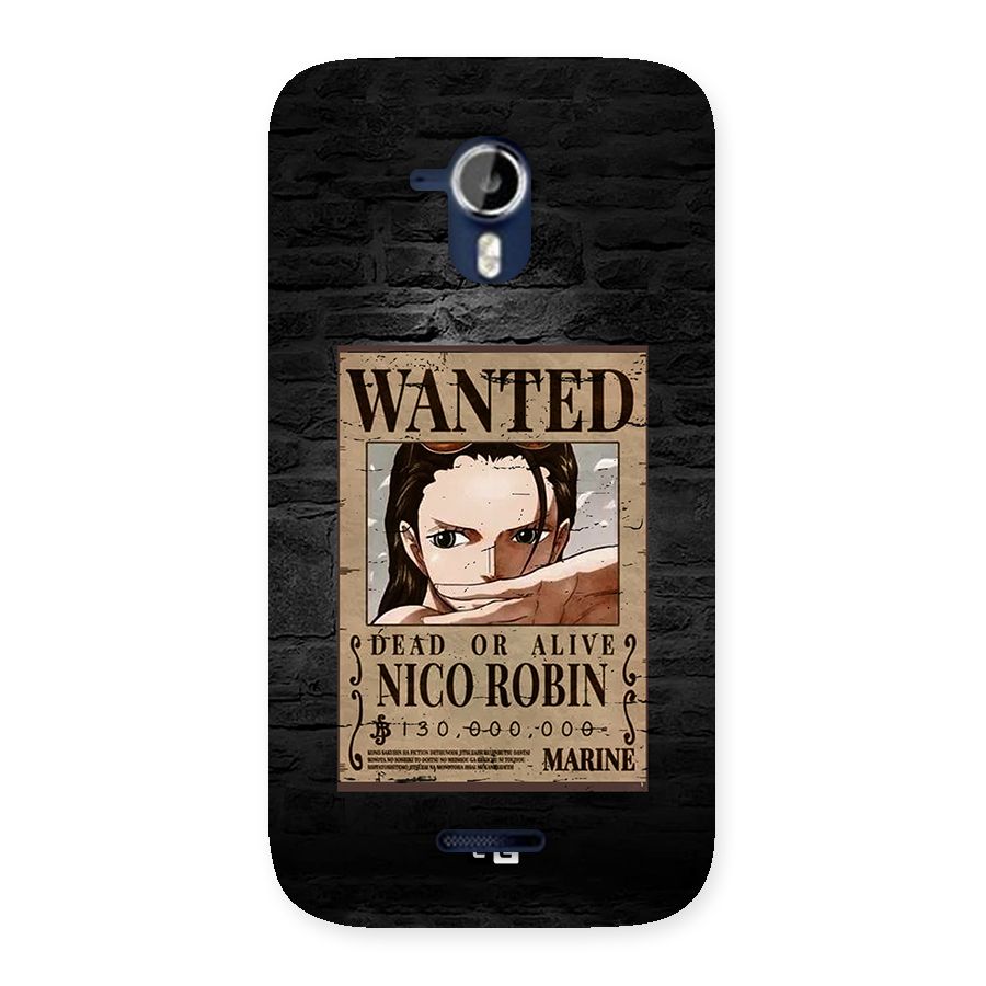 Nico Robin Wanted Back Case for Canvas Magnus A117