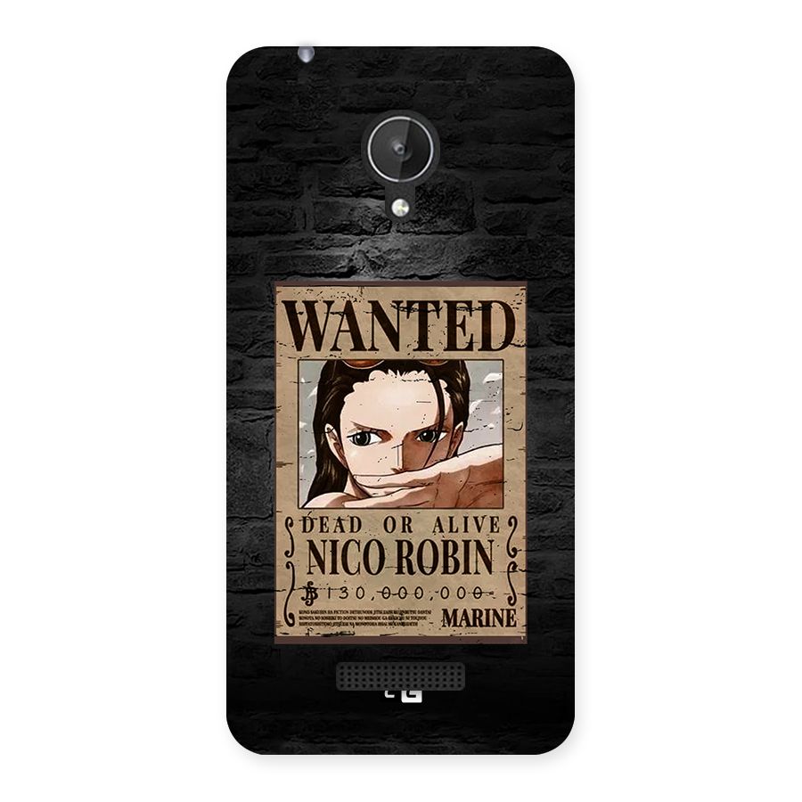 Nico Robin Wanted Back Case for Canvas Spark Q380