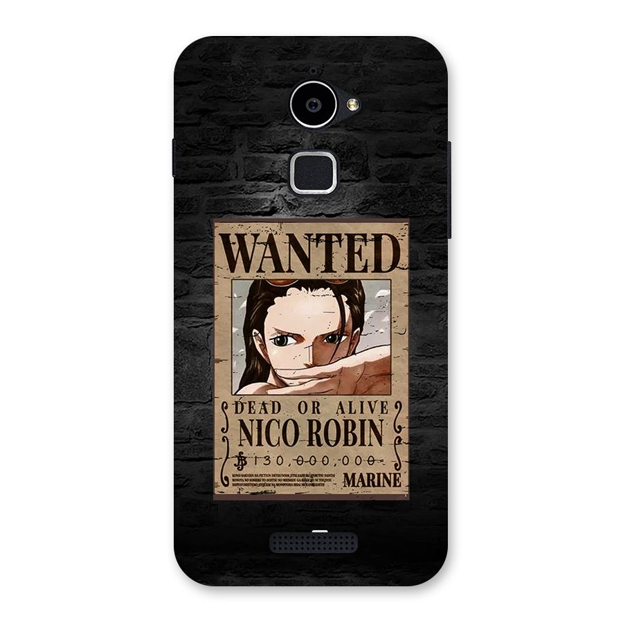 Nico Robin Wanted Back Case for Coolpad Note 3 Lite
