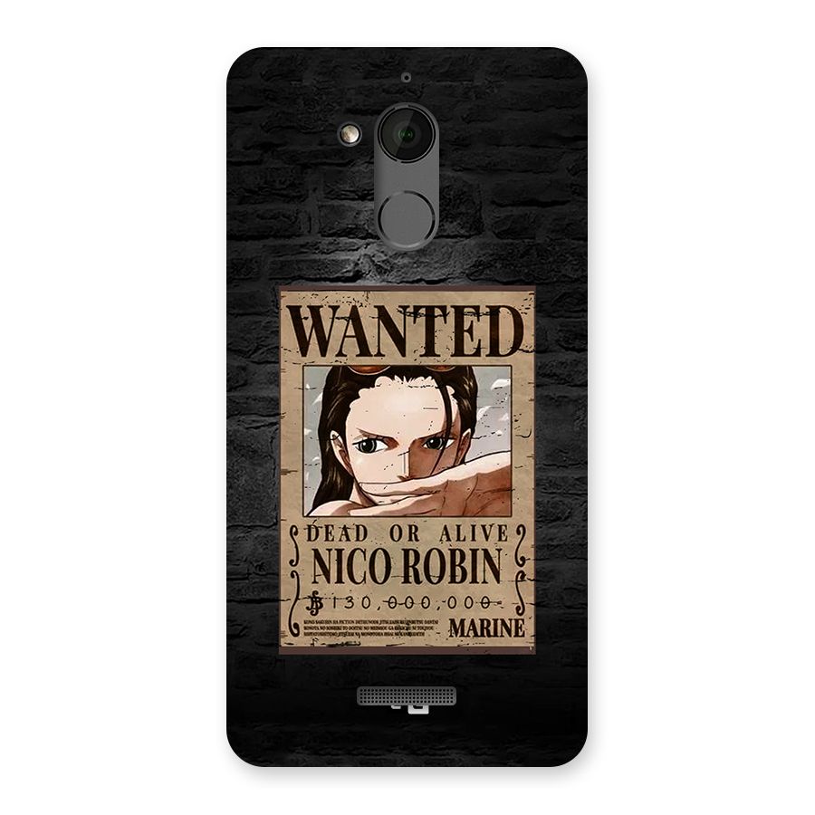 Nico Robin Wanted Back Case for Coolpad Note 5