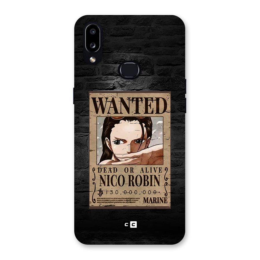 Nico Robin Wanted Back Case for Galaxy A10s