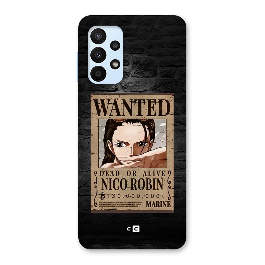 Nico Robin Wanted Back Case for Galaxy A23
