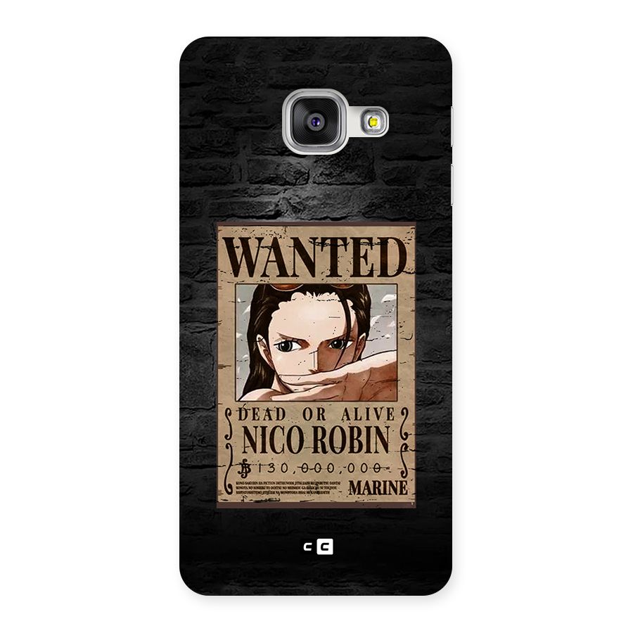 Nico Robin Wanted Back Case for Galaxy A3 (2016)