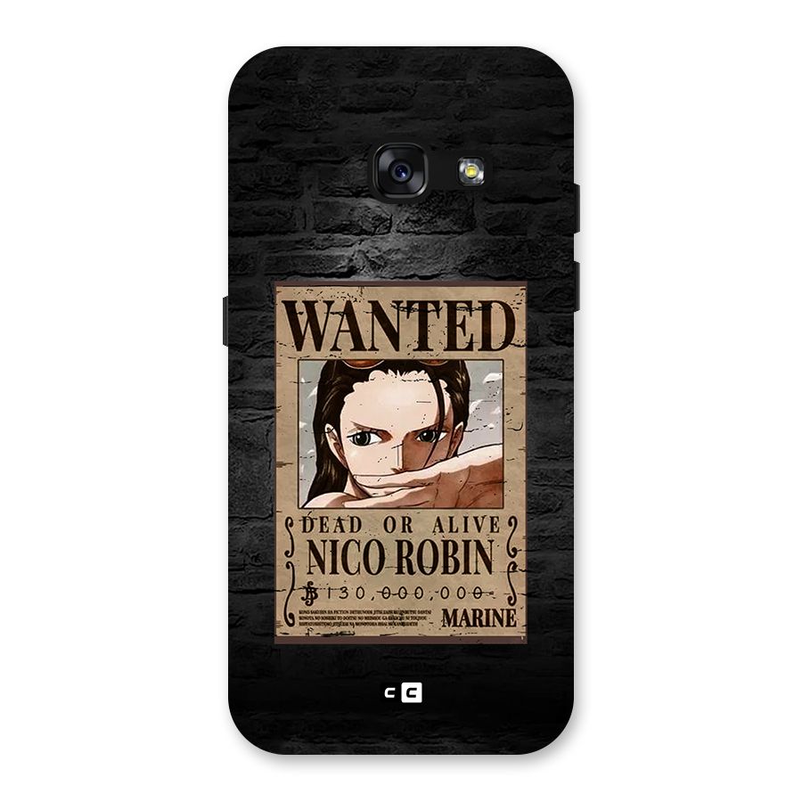 Nico Robin Wanted Back Case for Galaxy A3 (2017)