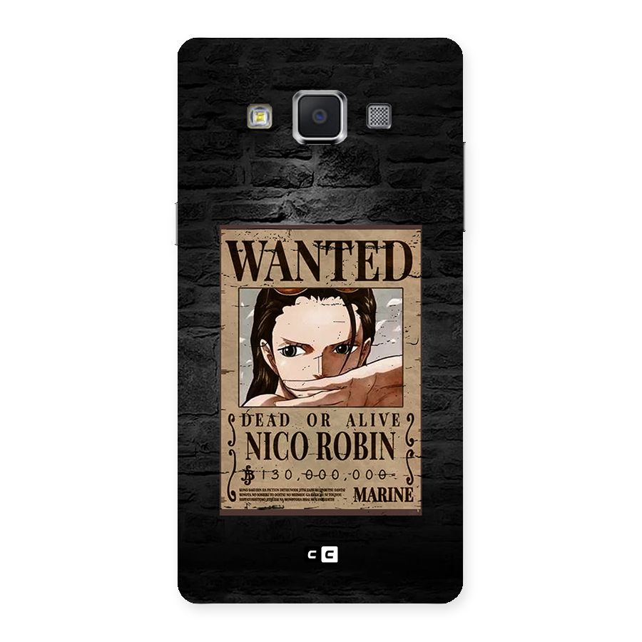 Nico Robin Wanted Back Case for Galaxy A5