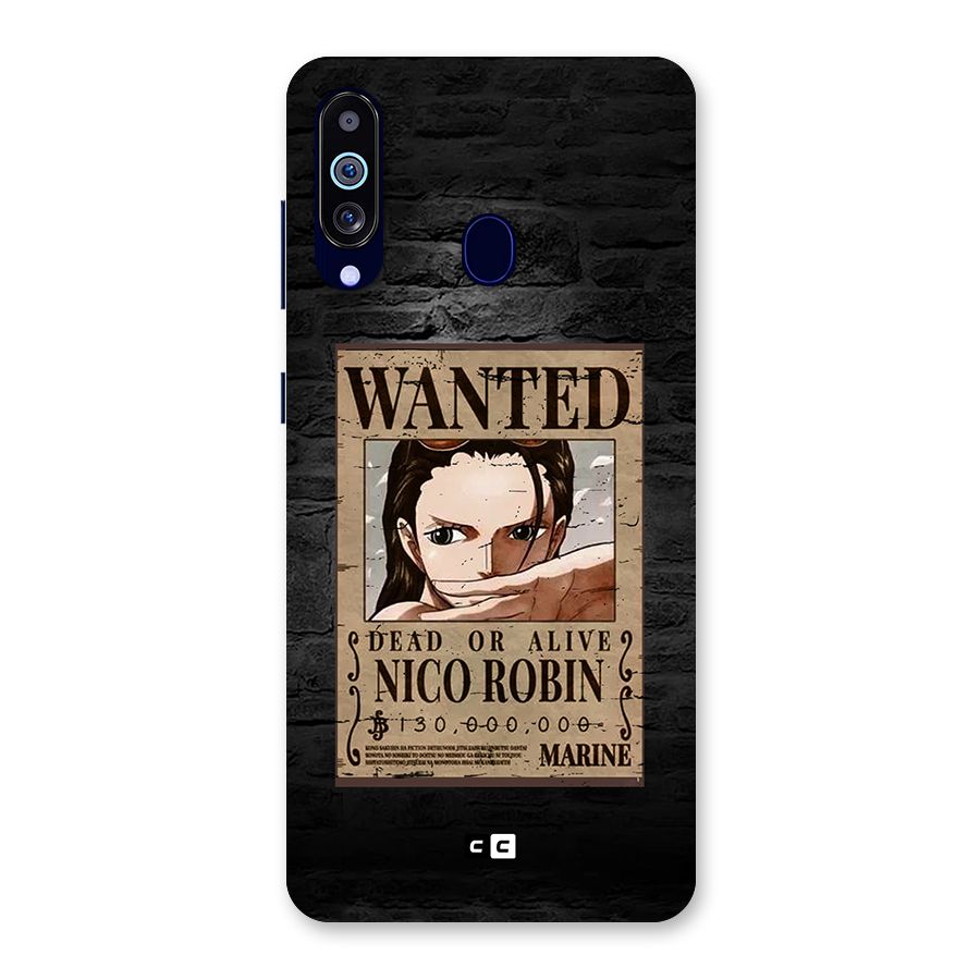 Nico Robin Wanted Back Case for Galaxy A60