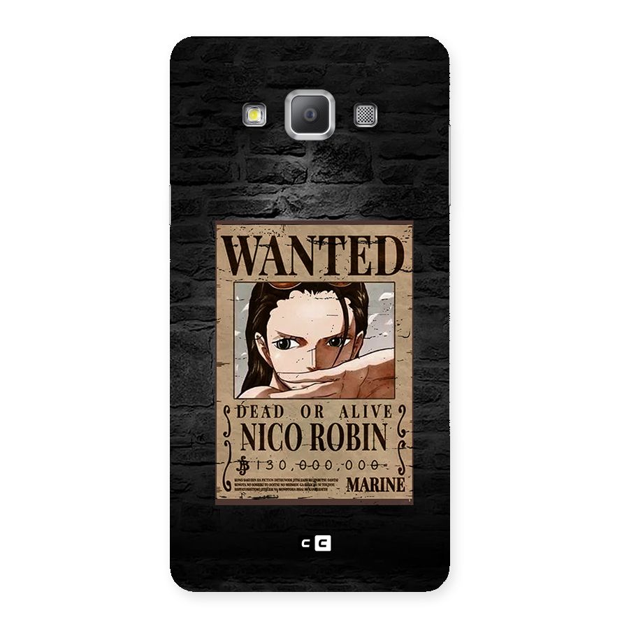 Nico Robin Wanted Back Case for Galaxy A7