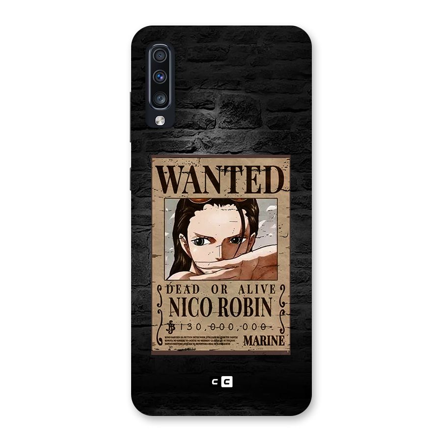 Nico Robin Wanted Back Case for Galaxy A70