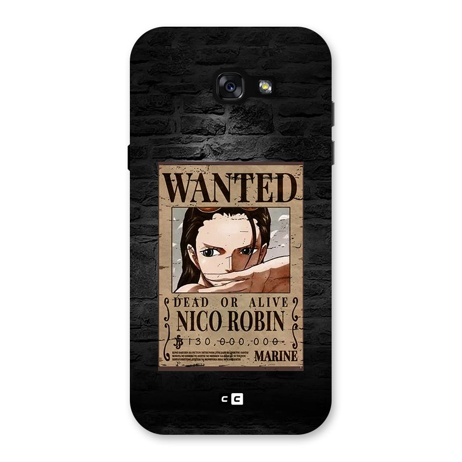 Nico Robin Wanted Back Case for Galaxy A7 (2017)