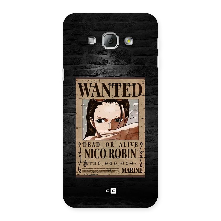 Nico Robin Wanted Back Case for Galaxy A8