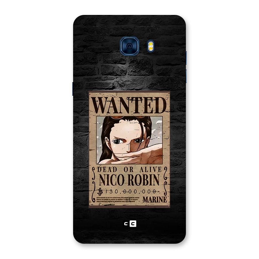 Nico Robin Wanted Back Case for Galaxy C7 Pro