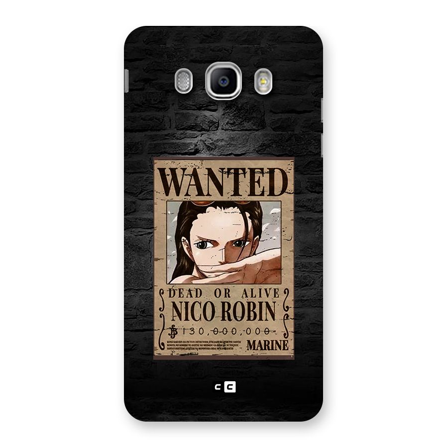 Nico Robin Wanted Back Case for Galaxy J5 2016