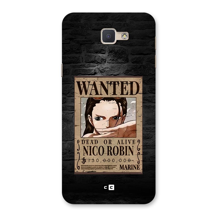 Nico Robin Wanted Back Case for Galaxy J5 Prime