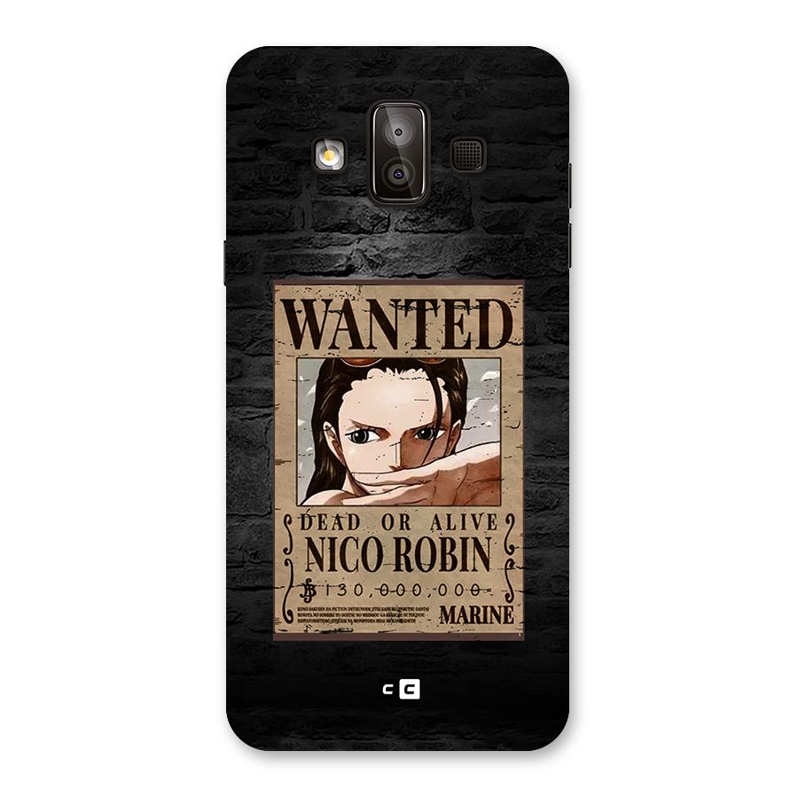 Nico Robin Wanted Back Case for Galaxy J7 Duo