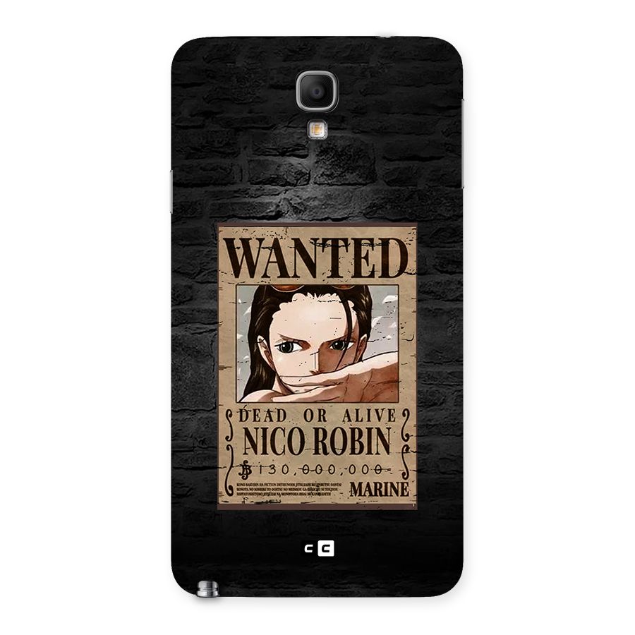Nico Robin Wanted Back Case for Galaxy Note 3 Neo