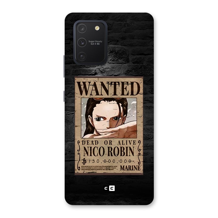 Nico Robin Wanted Back Case for Galaxy S10 Lite