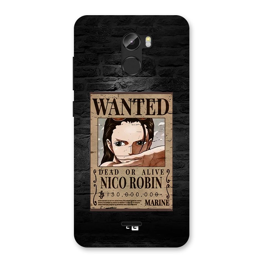 Nico Robin Wanted Back Case for Gionee X1