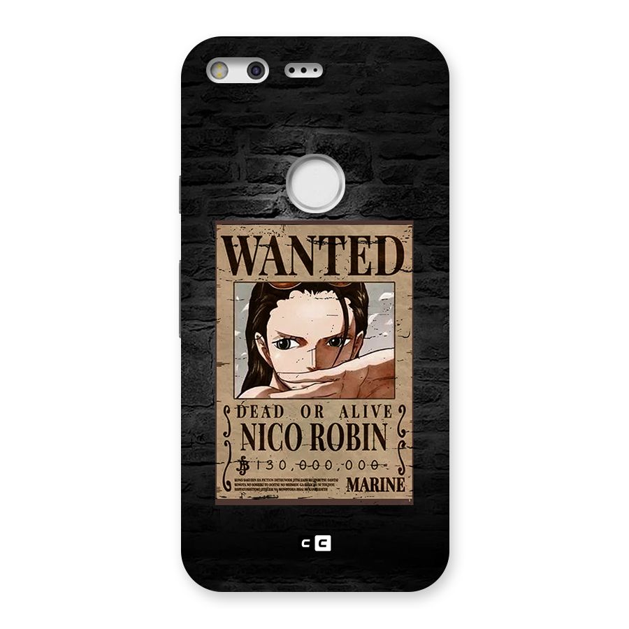 Nico Robin Wanted Back Case for Google Pixel