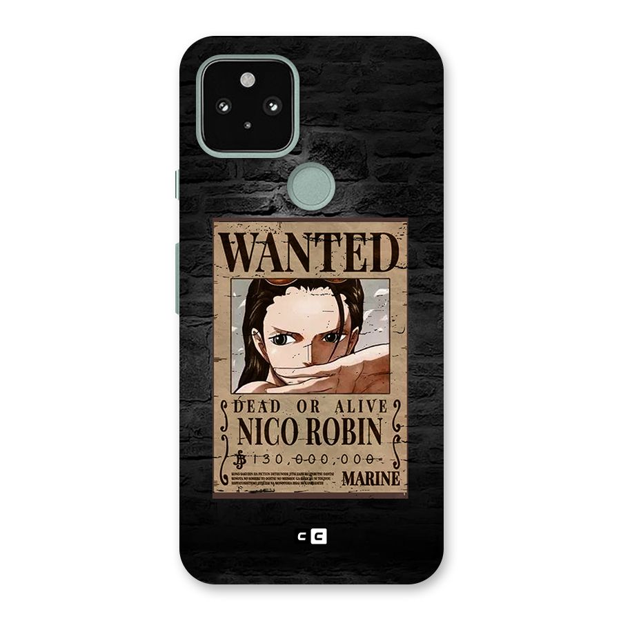 Nico Robin Wanted Back Case for Google Pixel 5