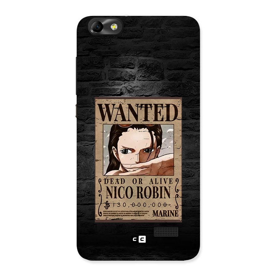 Nico Robin Wanted Back Case for Honor 4C
