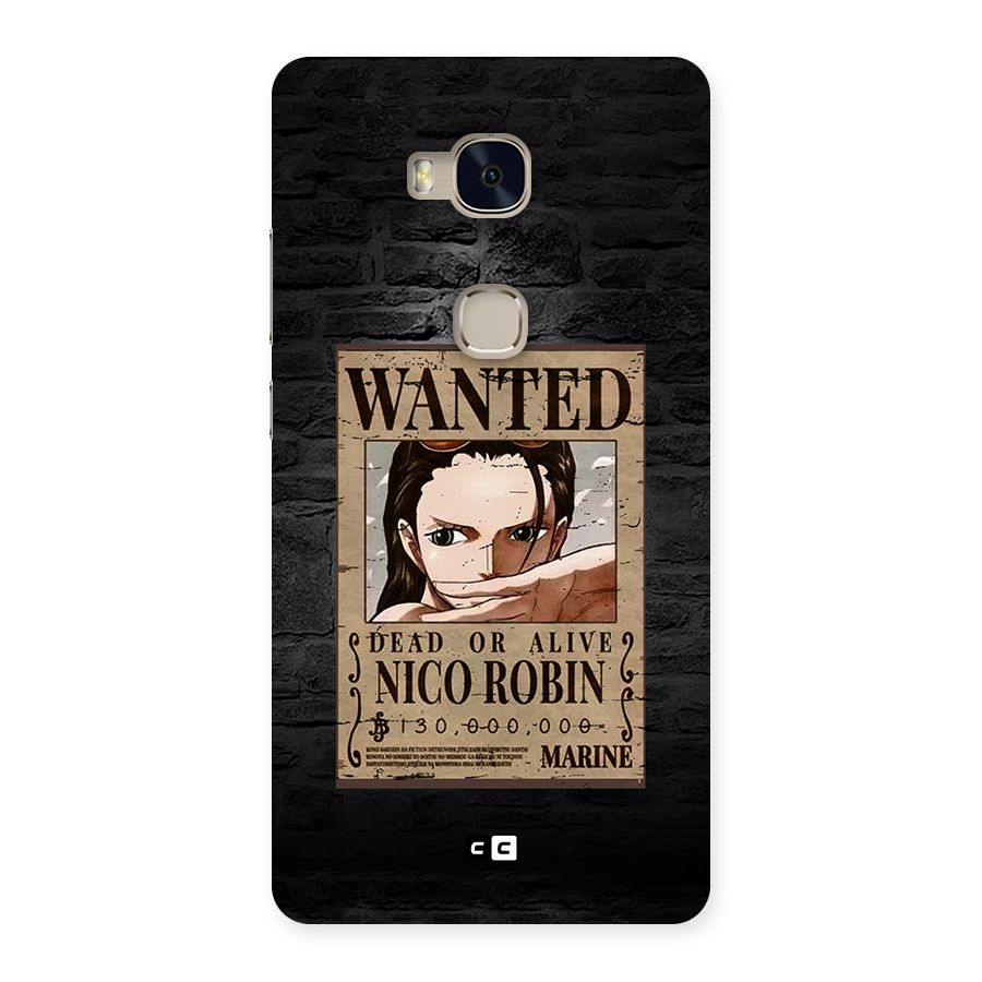 Nico Robin Wanted Back Case for Honor 5X