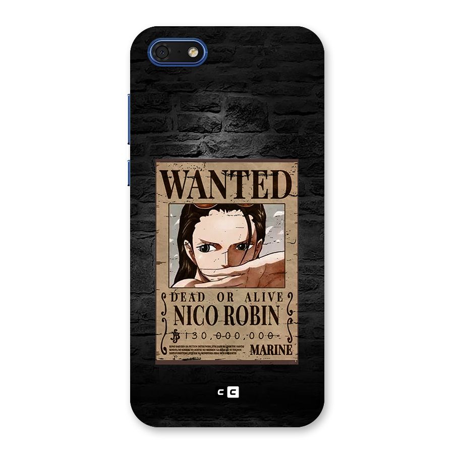 Nico Robin Wanted Back Case for Honor 7s
