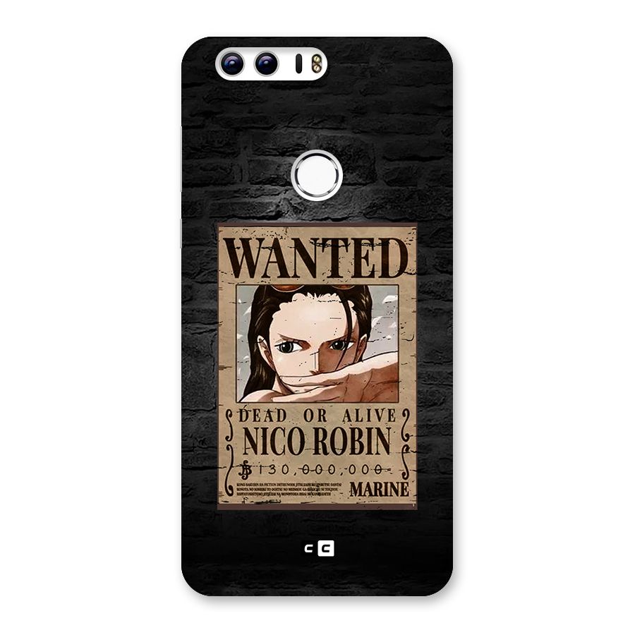 Nico Robin Wanted Back Case for Honor 8