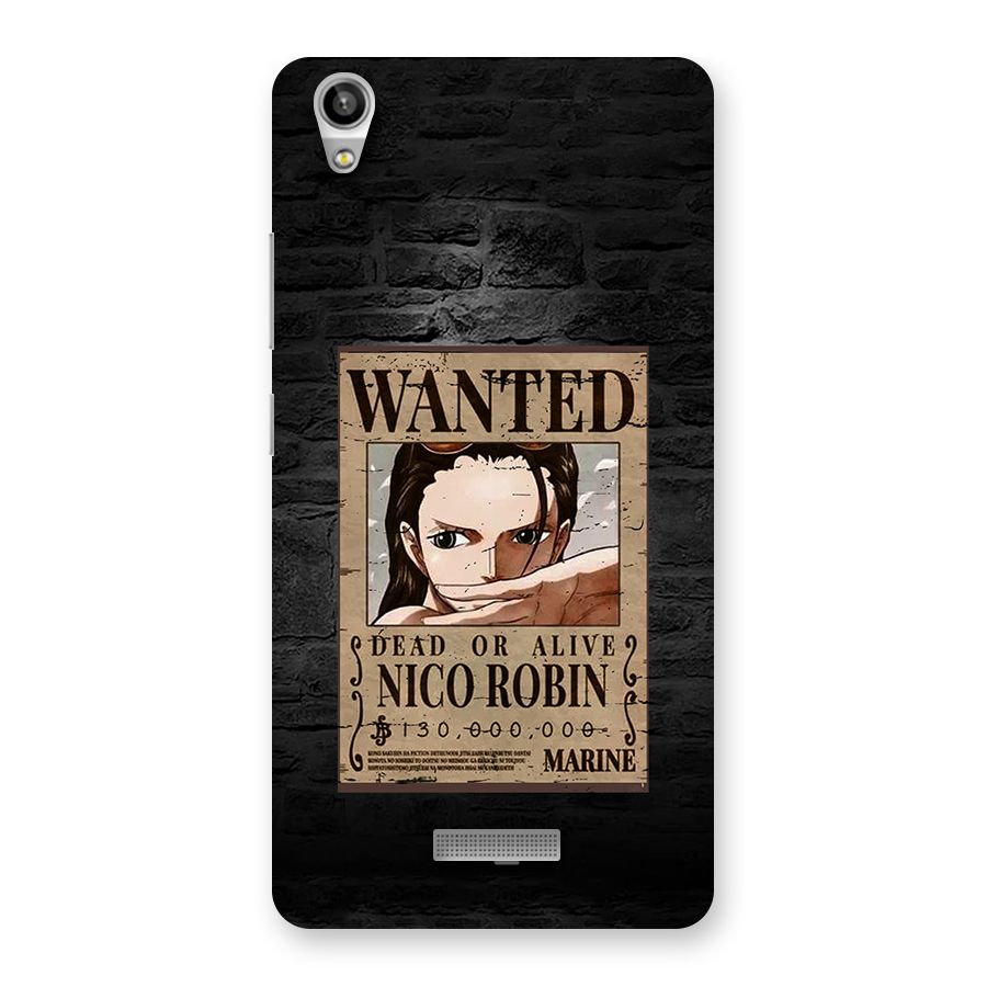 Nico Robin Wanted Back Case for Lava Pixel V1