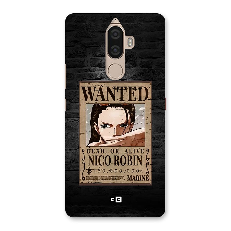 Nico Robin Wanted Back Case for Lenovo K8 Note