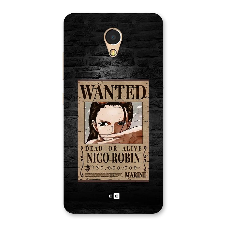 Nico Robin Wanted Back Case for Lenovo P2