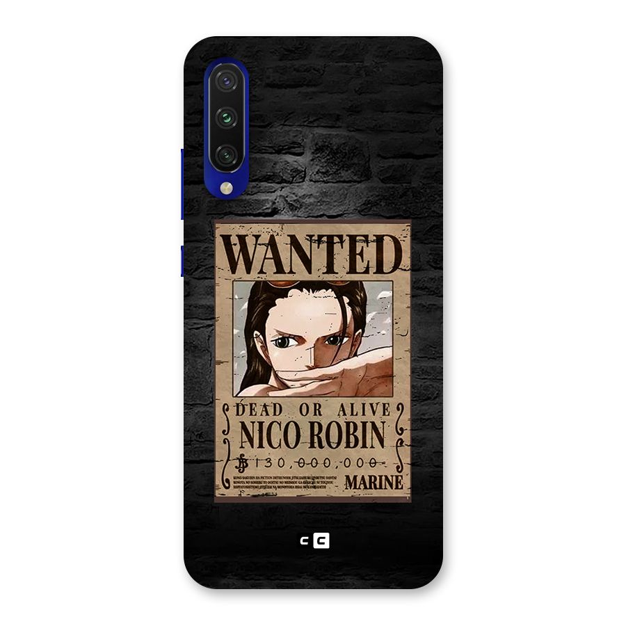 Nico Robin Wanted Back Case for Mi A3