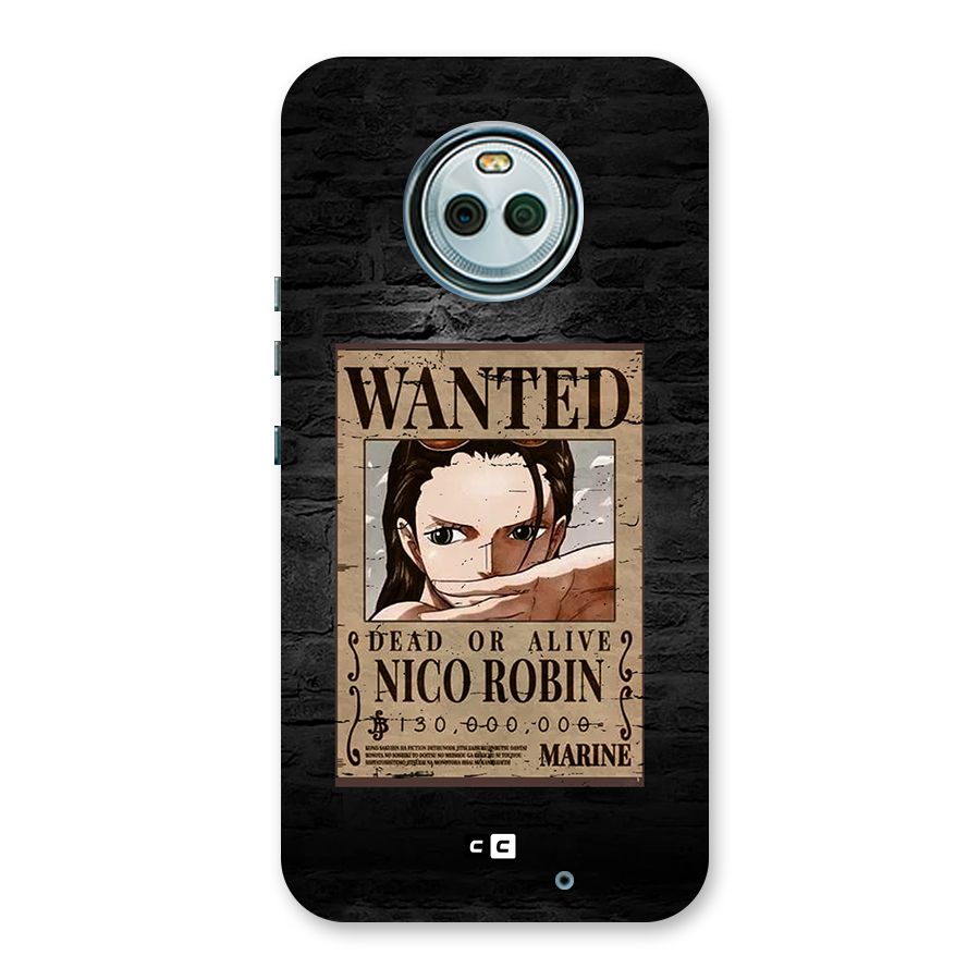 Nico Robin Wanted Back Case for Moto X4
