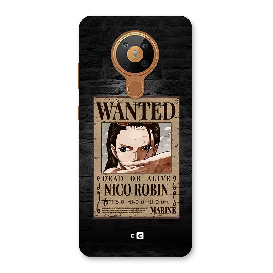 Nico Robin Wanted Back Case for Nokia 5.3