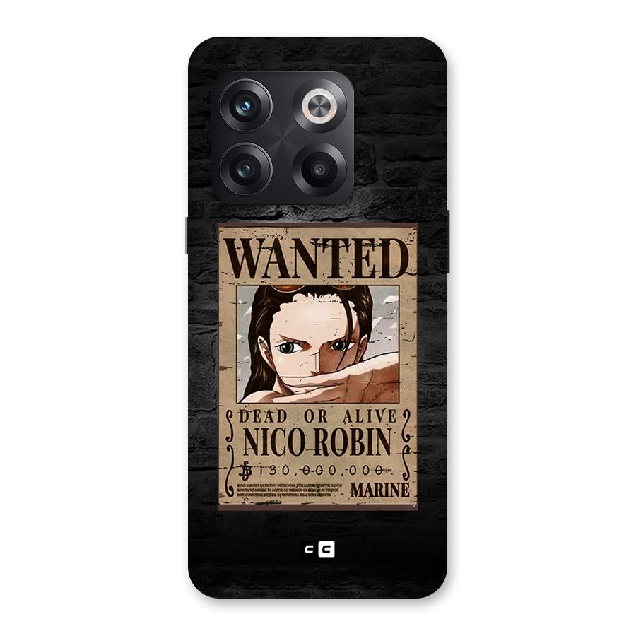 Nico Robin Wanted Back Case for OnePlus 10T