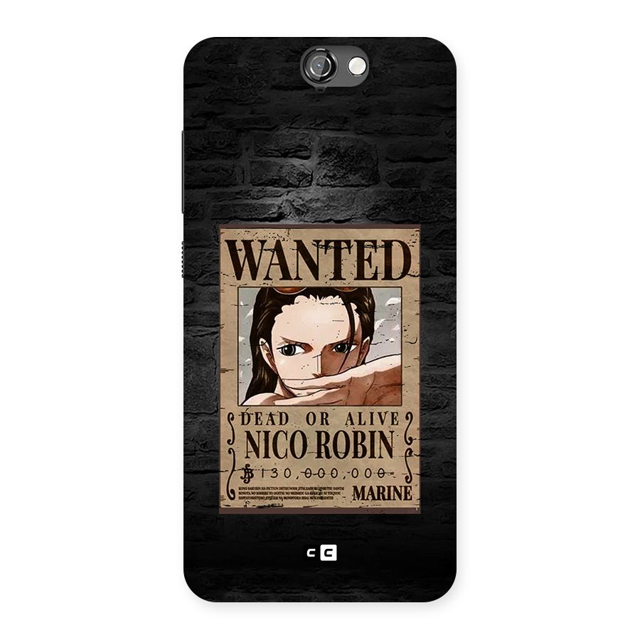 Nico Robin Wanted Back Case for One A9
