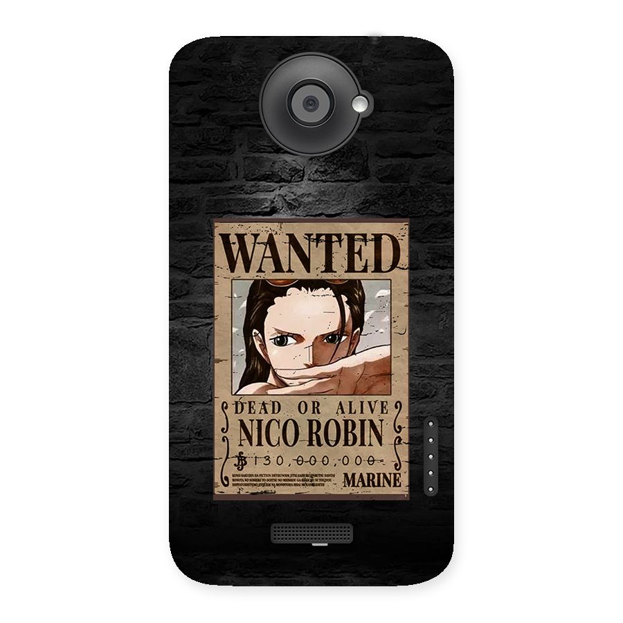 Nico Robin Wanted Back Case for One X